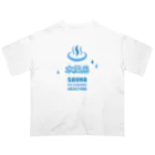 第２弾！1,000円引きセール開催中！！！★kg_shopの水風呂 -サウナデザイン- オーバーサイズTシャツ