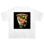 yuriseのおしゃれなpizzaのグッズ Oversized T-Shirt