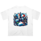 TrendWave Tokyoのパリ　ラグビー　オリンピック オーバーサイズTシャツ