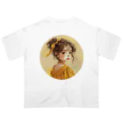 AQUAMETAVERSEの美少女・In the circle Tomoe bb 2712 Oversized T-Shirt