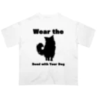 犬との日常物語 -All for Dogs Designed-の愛犬Tシャツ2 オーバーサイズTシャツ