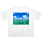 mizuphoto galleryのLife is short, so laugh heartily, love deeply. Oversized T-Shirt