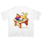 脂身通信Ｚのおやつの時間。_240711 Oversized T-Shirt