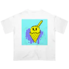 かしわもちのぼやぼやあいす Oversized T-Shirt