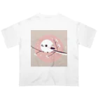 しまえながくりえいてぃぶのもふえな Oversized T-Shirt