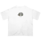 ZenCの【FIKA 北欧 ハリネズミ】2 Oversized T-Shirt