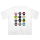 LUCHAのMASKMAN TWELVE DOS オーバーサイズTシャツ