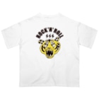 ROCK 'N' ROLL TIGER　ロックンロール タイガーの寅年 ROCK'N'ROLL TIGER タイガー／トラ／虎／ Oversized T-Shirt
