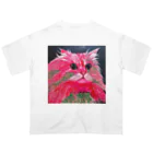 Ange Fleur （アンジュフルール）のRhodonite Cat（ロードナイト キャット） オーバーサイズTシャツ