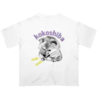 kokoshibaのガルルしばいぬ オーバーサイズTシャツ