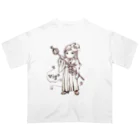 エンピツの星のアクセな12星座　乙女座 Oversized T-Shirt