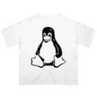 nishidemasamiのTuxくん Oversized T-Shirt