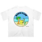 May's cafeのBEACH CLEAN オーバーサイズTシャツ