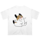 マツバラのもじゃまるしりもち オーバーサイズTシャツ