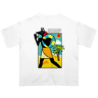 huroshikiの夏のアヌビス神 in the beach Oversized T-Shirt