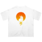 じんらいむのCarrot Rabbit Sunset オーバーサイズTシャツ