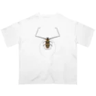 insectech.comのテナガカミキリ オーバーサイズTシャツ