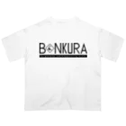 アリーヴェデルチャンネルSHOPのBONKURA TYPO BLK Oversized T-Shirt