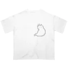 ねこやにわとりやの胃がニャンコ Oversized T-Shirt