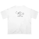 kazukiboxの新鮮な魚 オーバーサイズTシャツ