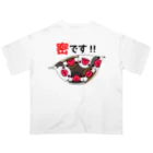 まめるりはことりの密です！文鳥さん【まめるりはことり】 オーバーサイズTシャツ