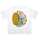 まめるりはことりの密です！マメルリハさん【まめるりはことり】 オーバーサイズTシャツ