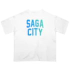 JIMOTO Wear Local Japanの佐賀市 SAGA CITY オーバーサイズTシャツ