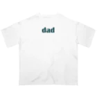 udawakaのお父さん（dad) ダッド オーバーサイズTシャツ