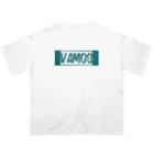 就労継続支援B型　VAMOSのみどりロゴ オーバーサイズTシャツ