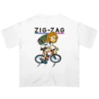 nidan-illustrationの“ZIG-ZAG” 2 オーバーサイズTシャツ