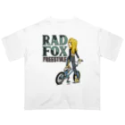 nidan-illustrationの"RAD FOX" オーバーサイズTシャツ