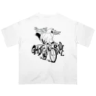 nidan-illustrationの"GHOST RIDE" Oversized T-Shirt