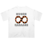 ウチのMEIGENやさんの無限∞唐揚げ オーバーサイズTシャツ