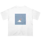 ないものねだりのI blew it!(blue) オーバーサイズTシャツ