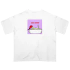 human cookのnude shrimp オーバーサイズTシャツ