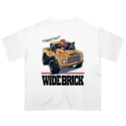 nidan-illustrationの"WIDE BRICK" オーバーサイズTシャツ