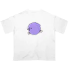 Misato Ugai illustration shopのInuuu - fluffy dog オーバーサイズTシャツ