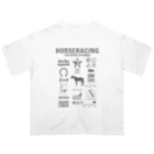 KAWAGOE GRAPHICSのHORSERACING GRAPHICS オーバーサイズTシャツ