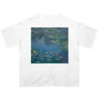 夢野ゆあ🍀しょっぷ🐇のWater Lilies Oversized T-Shirt