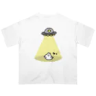 ナポリのSUZURIのUFOとうさちゃん Oversized T-Shirt