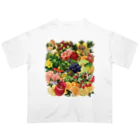 カワウソとフルーツの【forseasons】フルーツ盛り合わせ（ロゴなし） Oversized T-Shirt