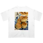 ほっこりうさぎ堂の焼きたて！スコーン オーバーサイズTシャツ