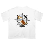 犬グッズの店しえるぶるーのマリンだワン　シェルティー Oversized T-Shirt