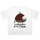 思う屋の栗ご飯 オーバーサイズTシャツ