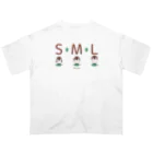 イラスト MONYAAT のスズメがちゅん SMLTシャツ オーバーサイズTシャツ