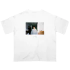 KIOSK in living. のOBAKE WHITE オーバーサイズTシャツ