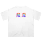 メグミックスのミニ　びゃんびゃん Oversized T-Shirt