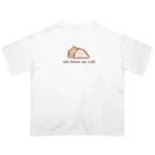 すやはむハウスのNO 布団 NO LIFE Oversized T-Shirt