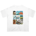 すとろべりーガムFactoryのドット浮世絵 Oversized T-Shirt