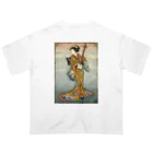 nidan-illustrationの"美人画" 2-#1 オーバーサイズTシャツ